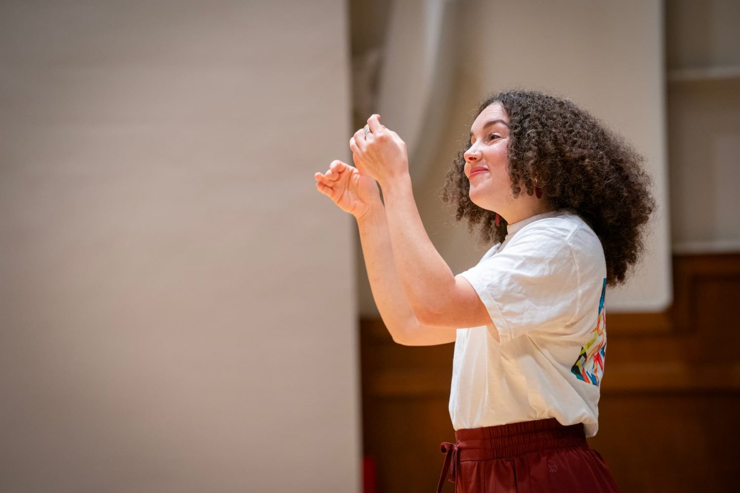 Children's Chorus 2026 Director Magdelena Delgado Vargas
